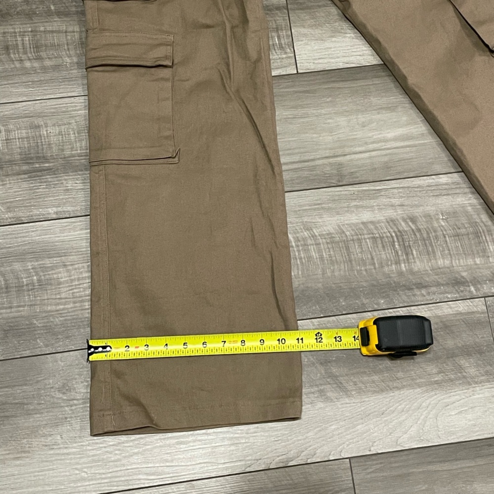 Women’s Brown Cargo Pants - Utility Style - Picture 10 of 10